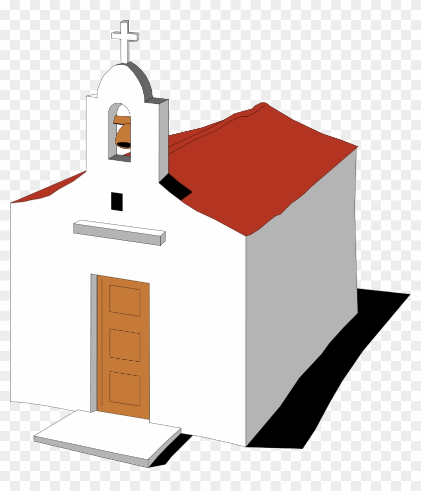 This Free Clip Arts Design Of Religion 03 - Tecknad Kyrka Png #1345106