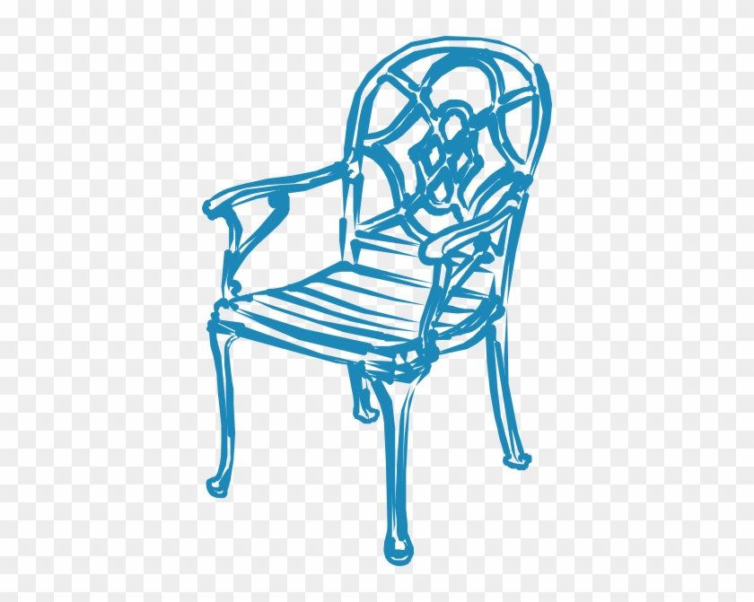 Blue Chair Clip Art #1345441