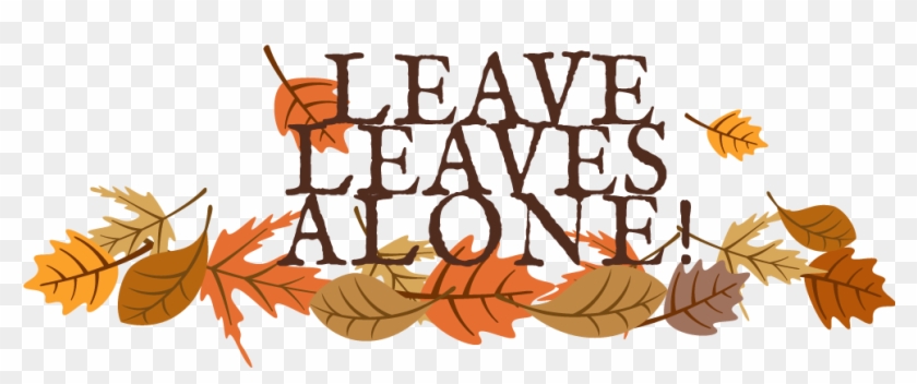 Leave Leaves Alone Logo - Logo #1346956