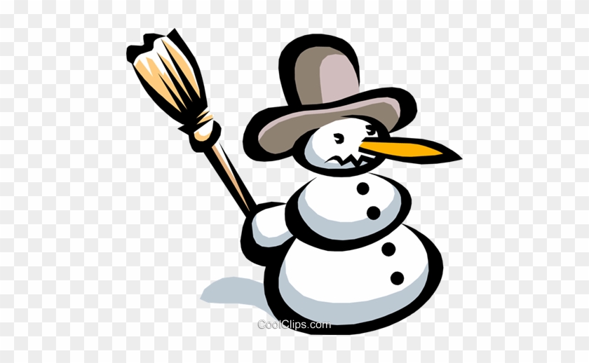 Snowman Royalty Free Vector Clip Art Illustration - Clip Art - Free ...