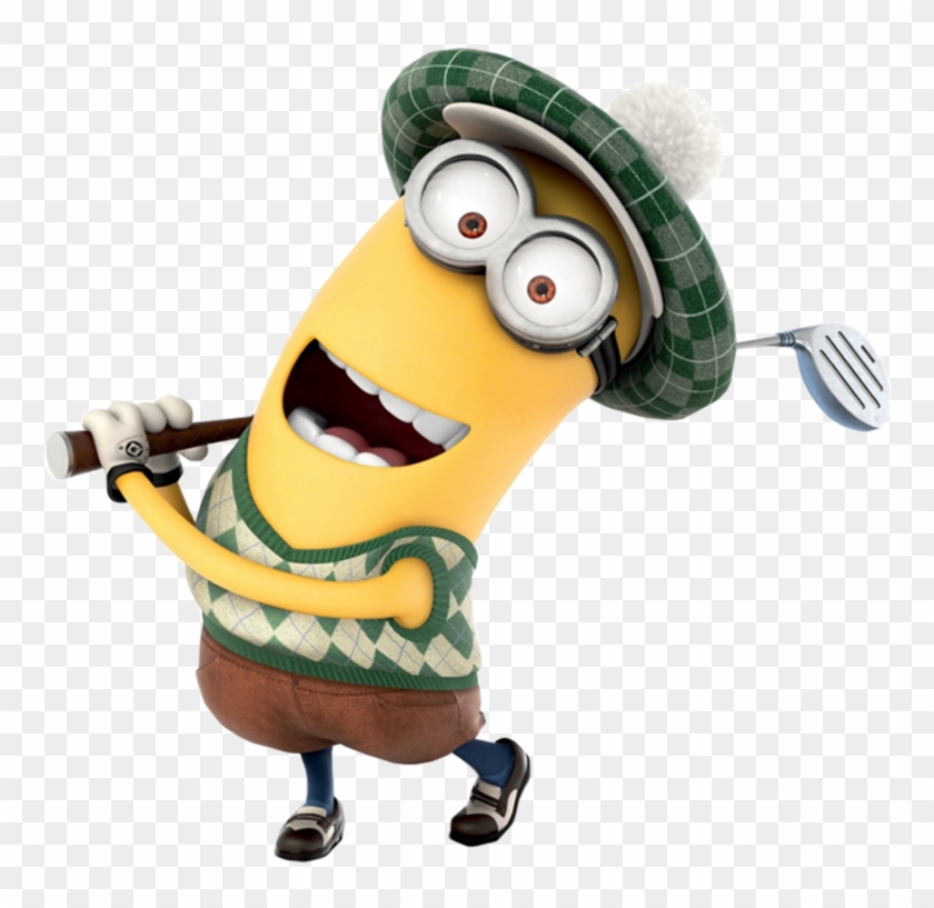 Minions Golfe Png Pinterest - Minion Golfer #1348869