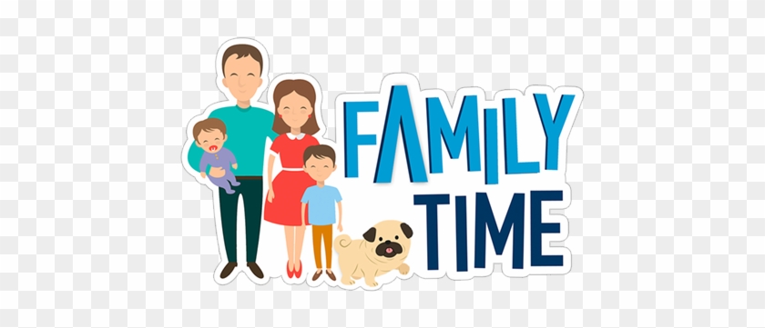 家人在一起的时间 - 时间 - Vector Family Png #1351559