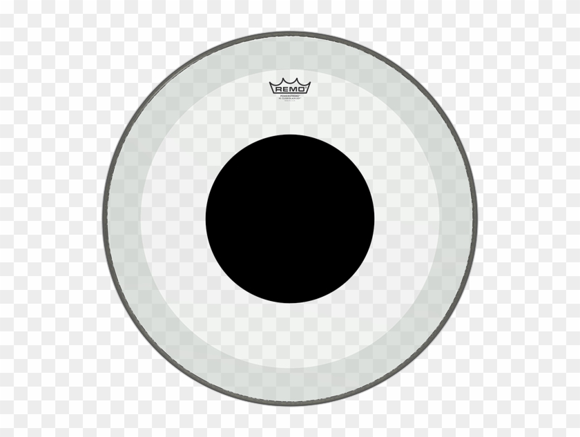 Powerstroke® P3 Clear Black Dot™ Image - Powerstroke Clear Bass Drum Head 22 Black Dot #1351629