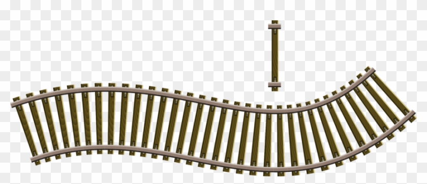 Rail Transport Train Track Diagram Railroad Tie - Train Rail Png Transparent #1352716