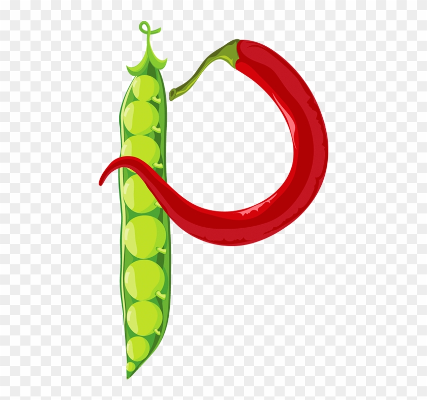 Ch B *✿*p Clip Art, Vegetables, Vegetables, - Vegetable Letter P #1352747