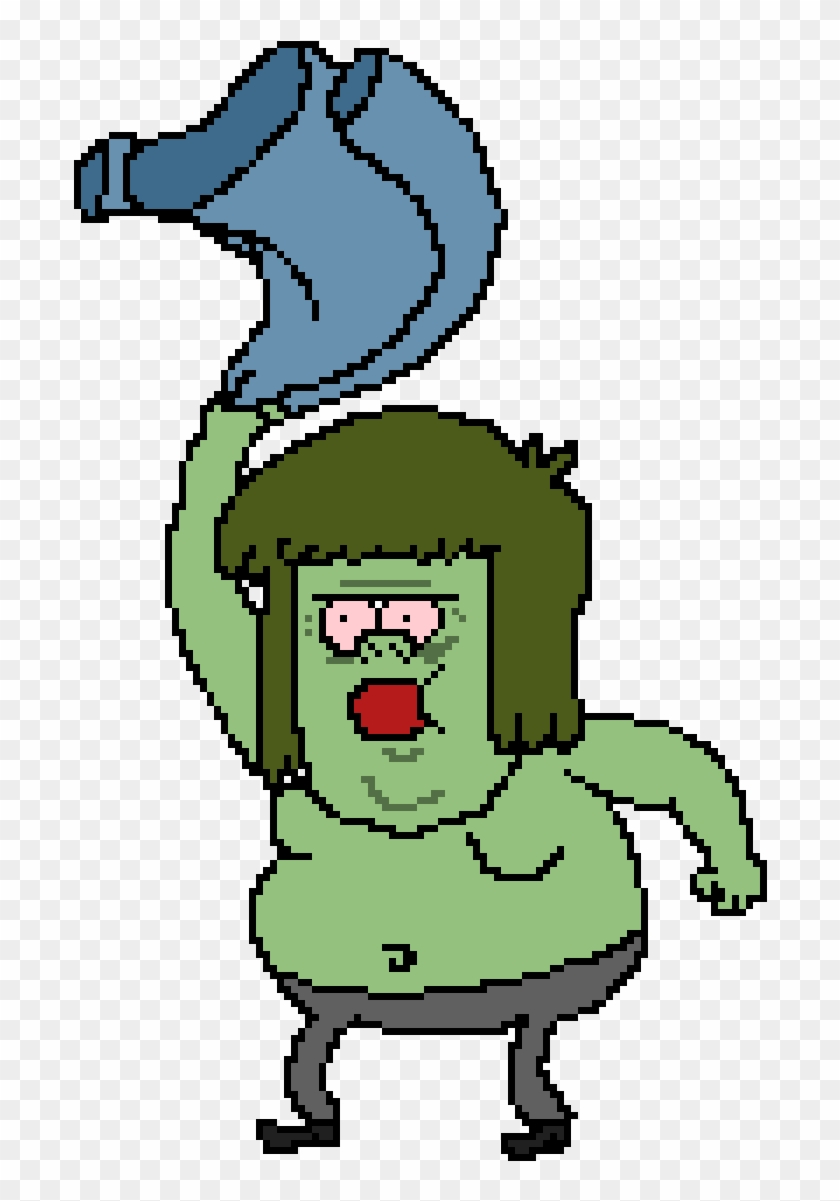 Muscle man regular show png