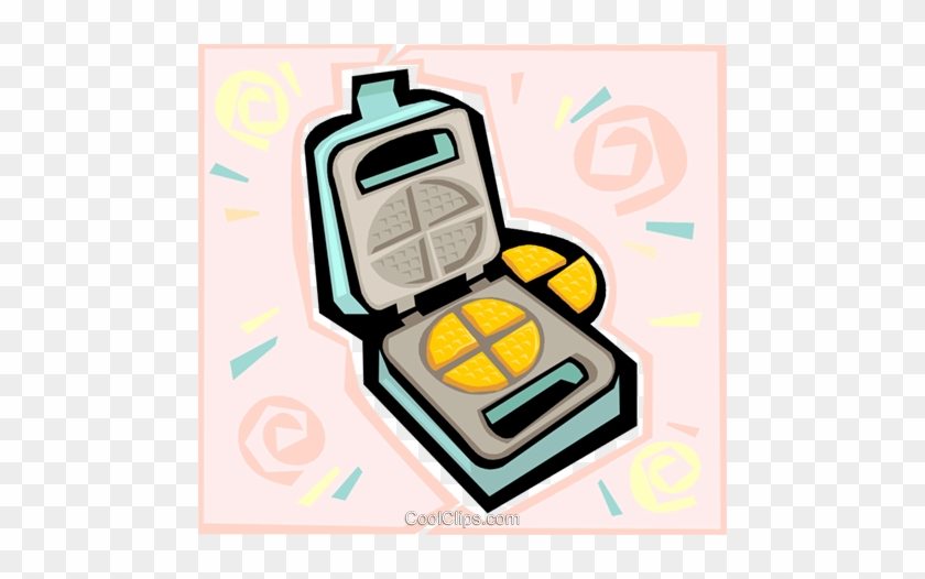 Waffle Maker Royalty Free Vector Clip Art Illustration - Büren #1356472