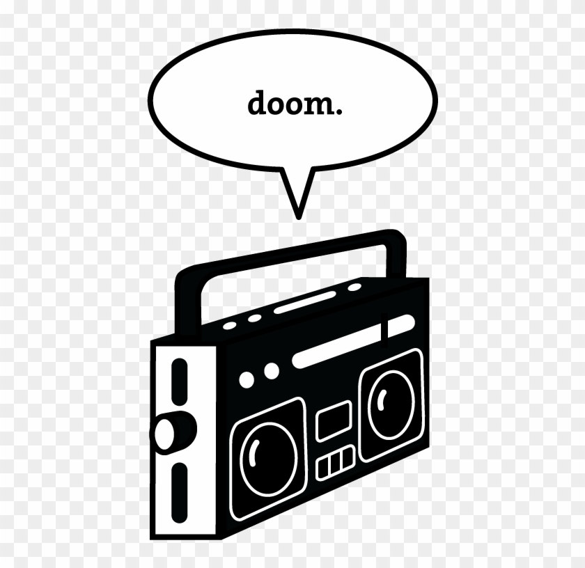 Clipart Royalty Free Stock Boombox Clipart Classic - Illustration ...