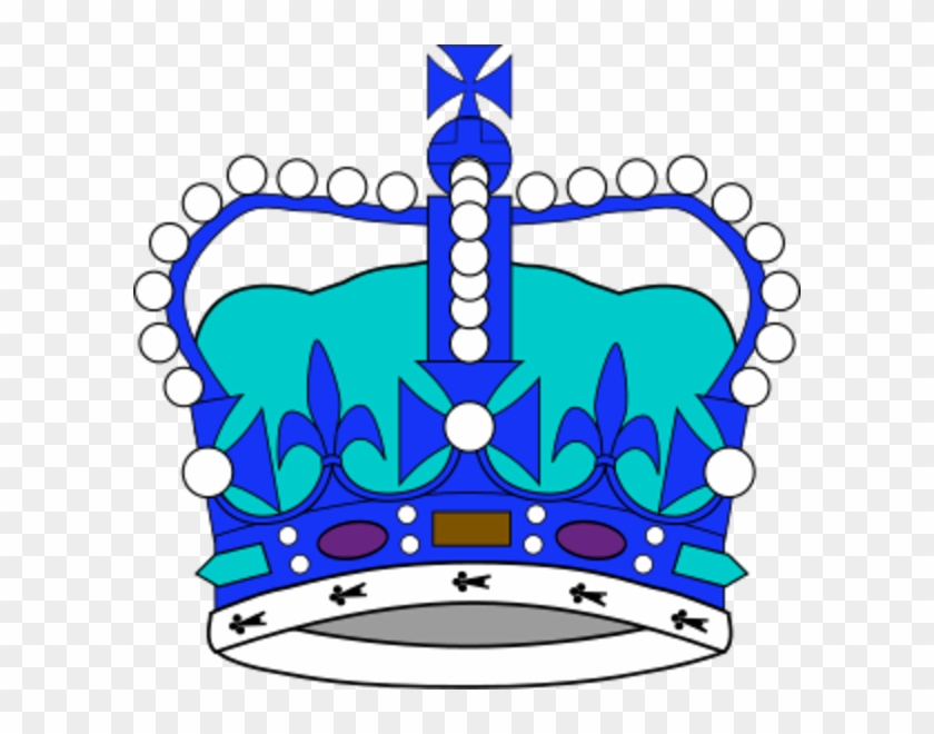 Blue Clipart Royal Crown - Blue #1359561