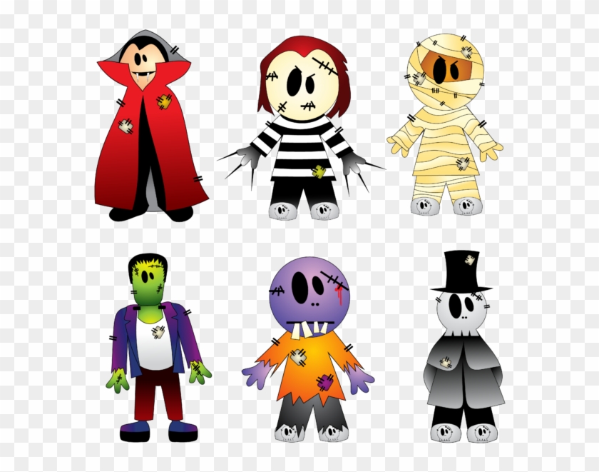 13 Phenomenal Halloween Parade Clipart Halloween Costume - Halloween Characters Clip Art #1359718