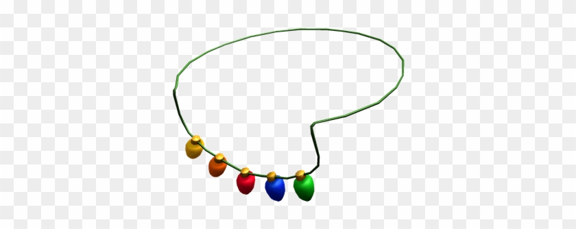 Christmas - Transparent Christmas Lights Necklace #1361660