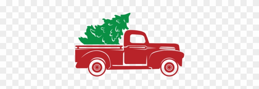 Download Transparent Trucks Christmas - Truck With Tree Svg - Free ...