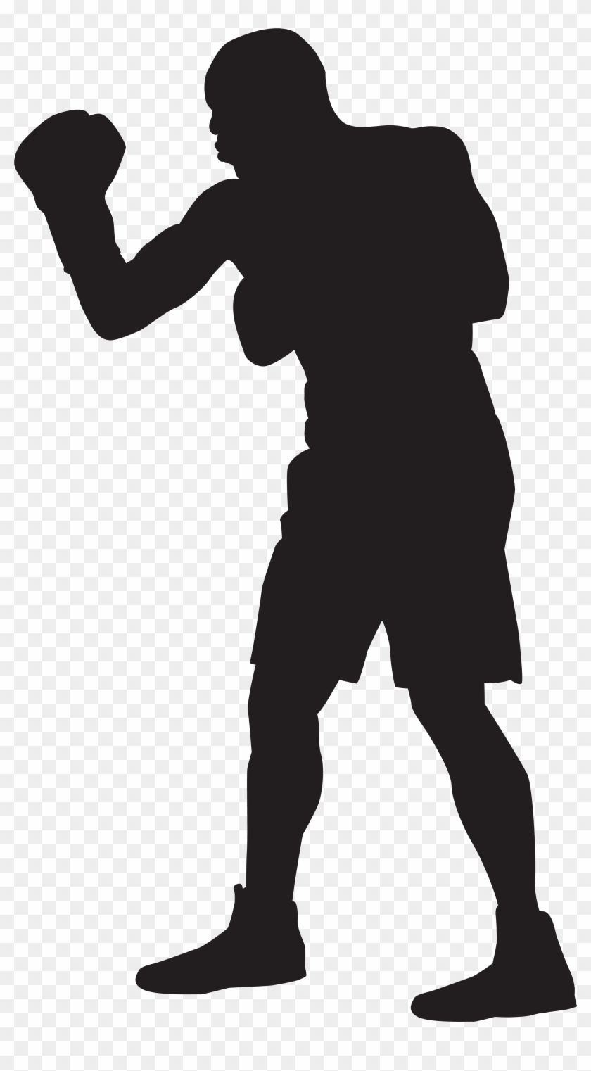 Boxer Clipart Silhouette - Boxer Clipart Png #212060