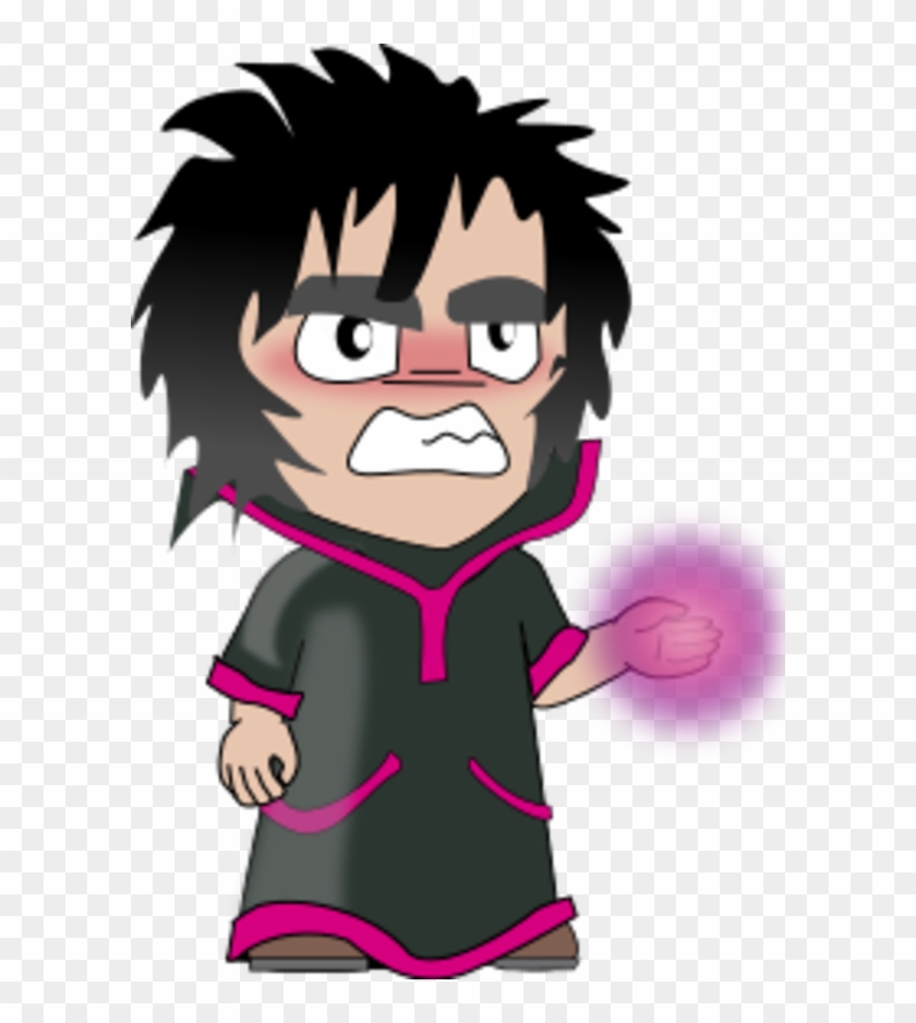 Chibi Cartoon Clipart - Sorcerer Clipart #212654