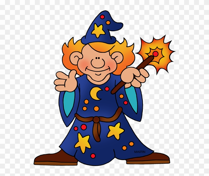 Wizard - Wizard And Witch Clipart #213275