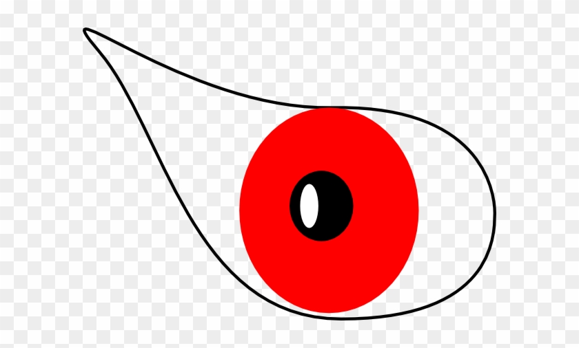 Red Eye Clip Art - Clip Art #213613