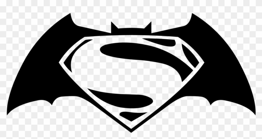 Batman Logo Cliparts - Batman Vs Superman Sticker #214185