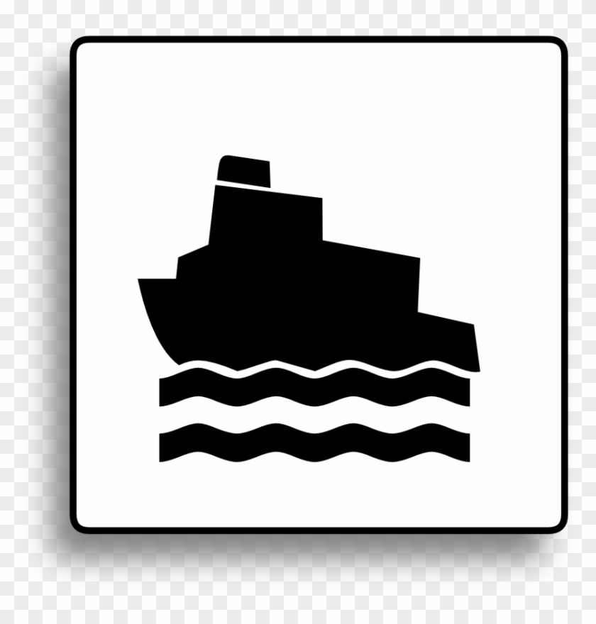 Ferry Icon For Use With Signs Or Buttons - Ferry Icon Vector #215295