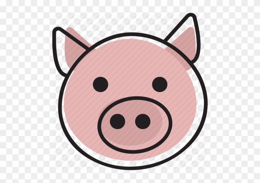 Pork Clipart Circle - Cartoon #1365319