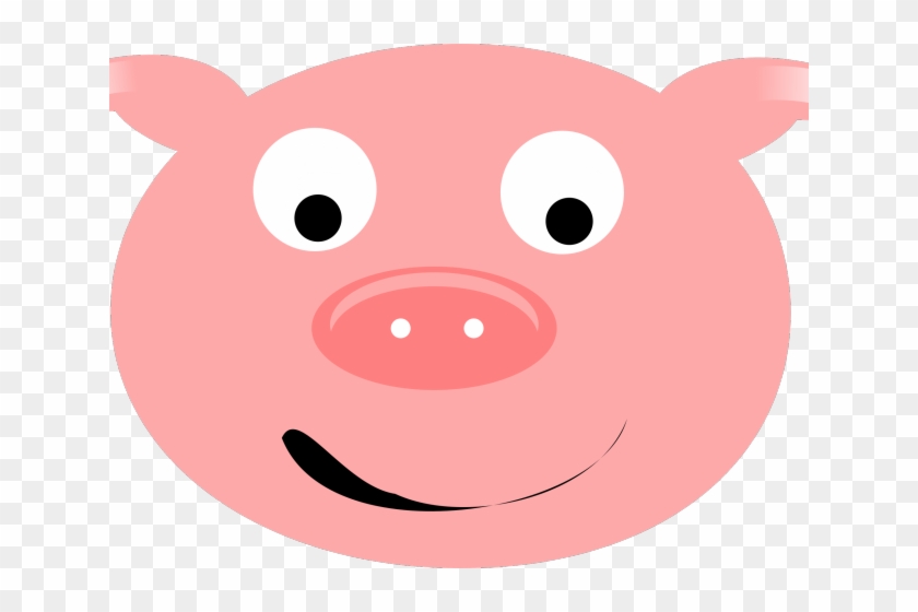 Pork Clipart Face - Cartoon #1365331