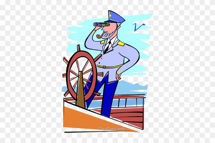 Ship Captain Clipart - Как Нарисовать Капитана Корабля #1365609