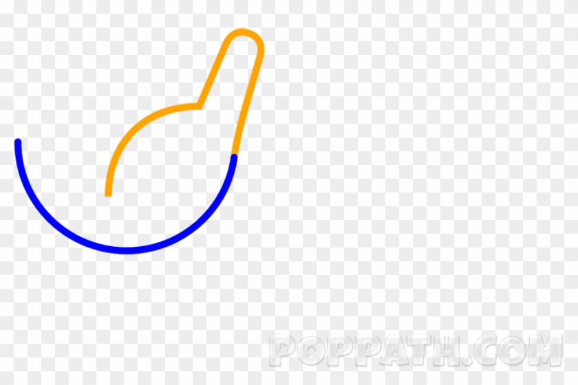 Draw A Thumb On The Right Side Of The U - Draw A Thumb On The Right Side Of The U #1365778
