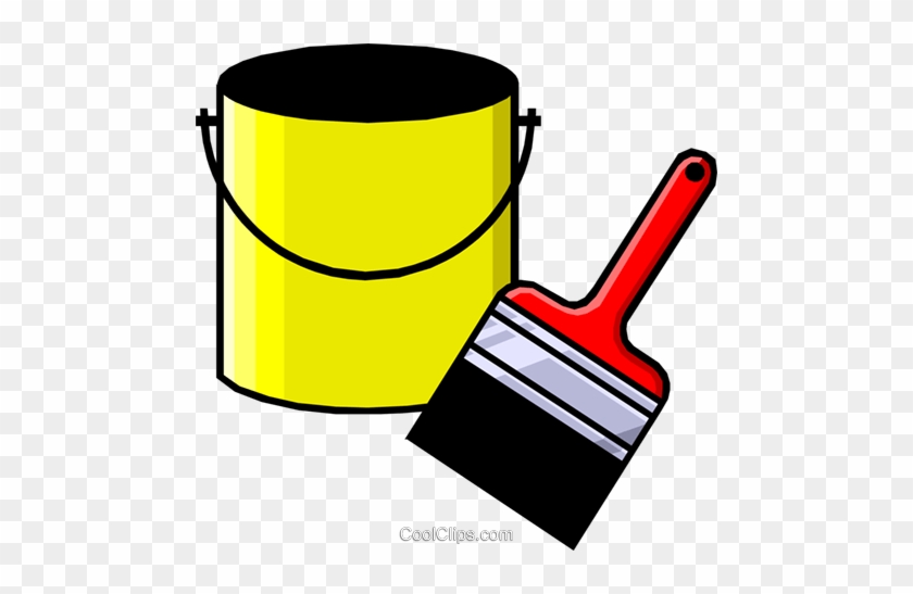 Paint Can Royalty Free Vector Clip Art Illustration - Illustration #1366136