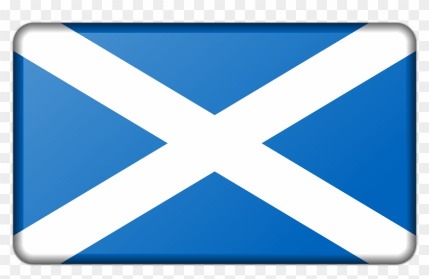 Flag Of Scotland National Flag Computer Icons - Flag Of Scotland Clipart #1366359