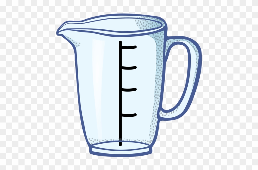 Pitcher Clipart Plastic Jug - 1 Litre Measuring Jug Clipart #1367187