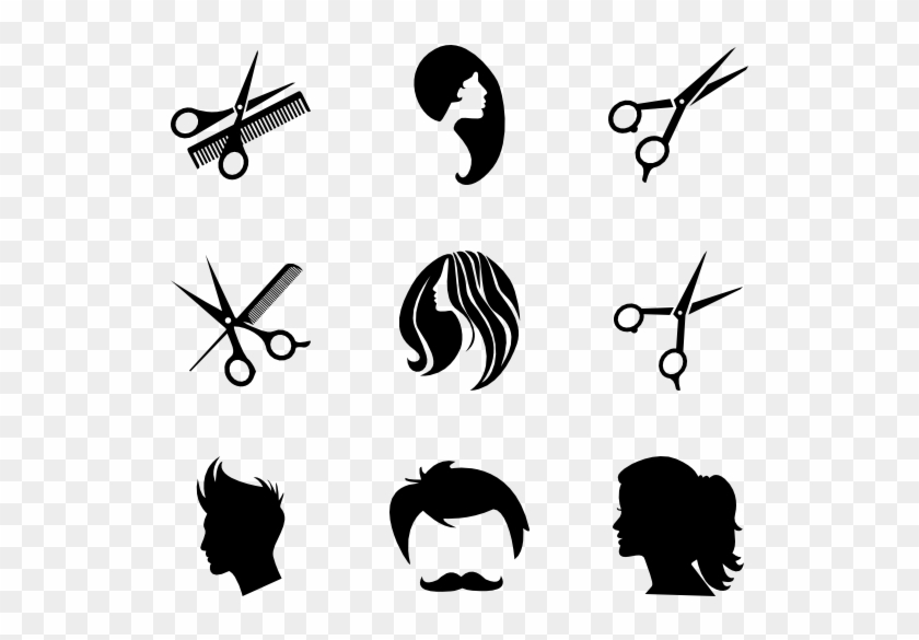 Download Svg Free Download Beauty Vector Hair Salon Icons Png Free Transparent Png Clipart Images Download