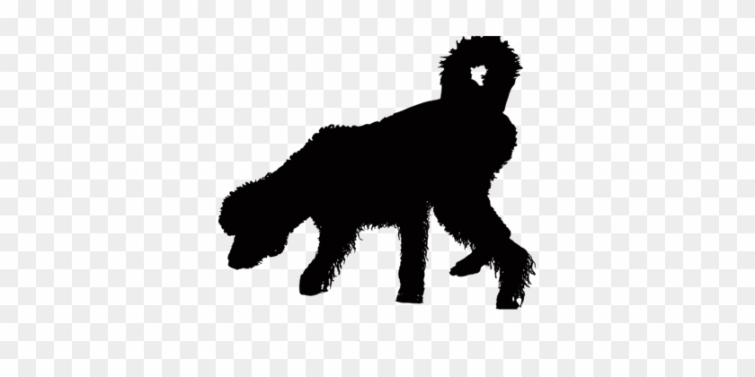 German Shepherd Old English Sheepdog Horse Silhouette - Old English Sheepdog Silhouette #1369056