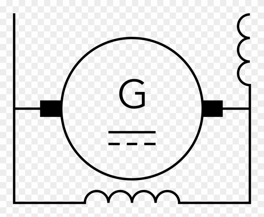 Generator Generator Electrical - Symbol For Dc Generator - Free Transparent PNG Clipart Images Download