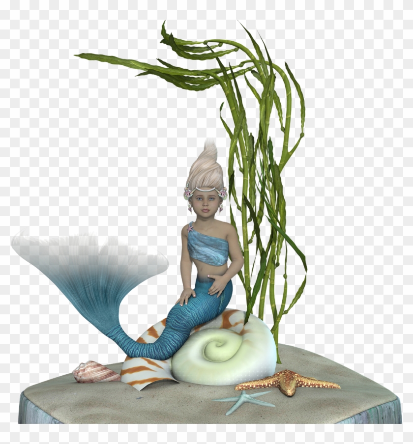 Mermaid Fantasy Siren - Sereia Mitologia Png #1371751