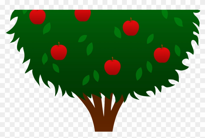 Clip Art Trees Secret Garden Clipart Clip Art Library - Ten Apples On A Tree #1373771