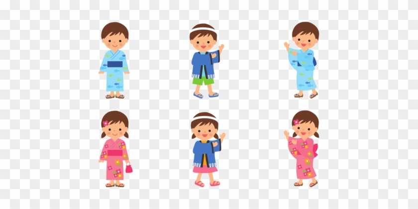 Bon Odori Yukata Clothing Dance Computer Icons - Matsuri Clipart #1373889