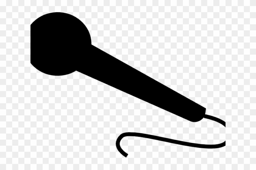 Microphone Clipart Silhouette - Clip Art #1374205