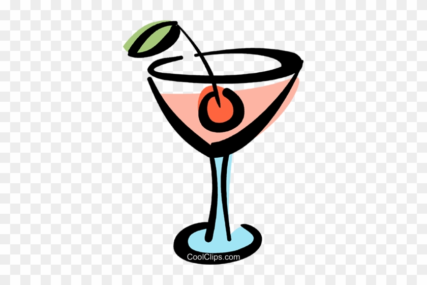 Mixed Drink Royalty Free Vector Clip Art Illustration - Clip Art #1375738