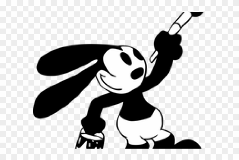 Oswald The Lucky Rabbit Black And White #1377017