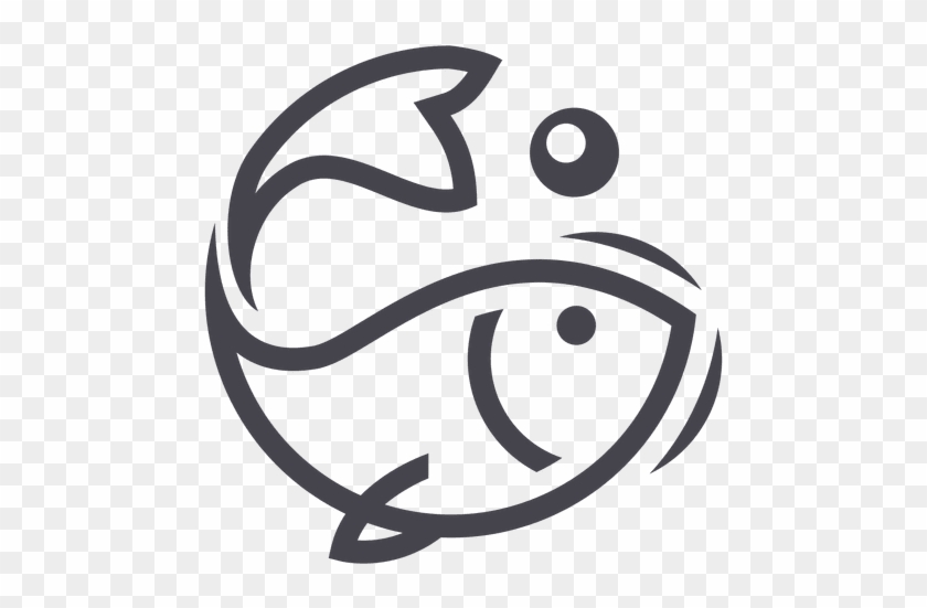 Royalty Free Fishing Fish Art Psd - Logo De Pescado Png - Free Transparent  PNG Clipart Images Download