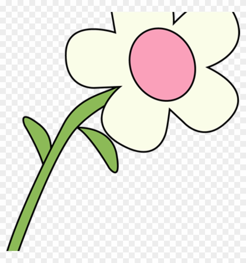 White Flower Clipart Hand Clipart - Flower Image Clip Art #1377081