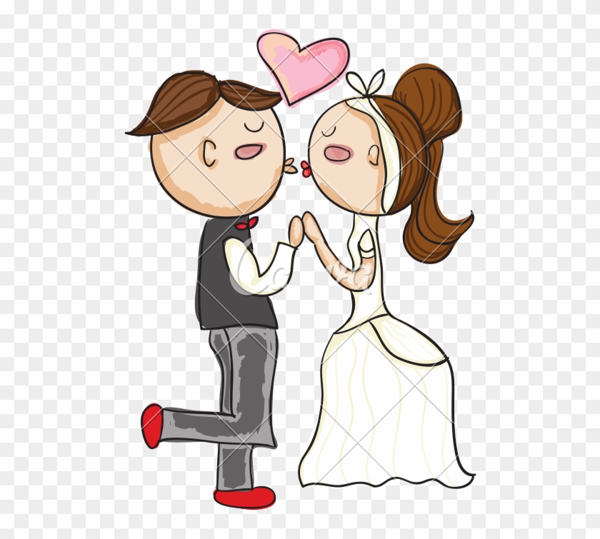 Wedding Couple Kissing キス イラスト 結婚 式 Free Transparent Png Clipart Images Download