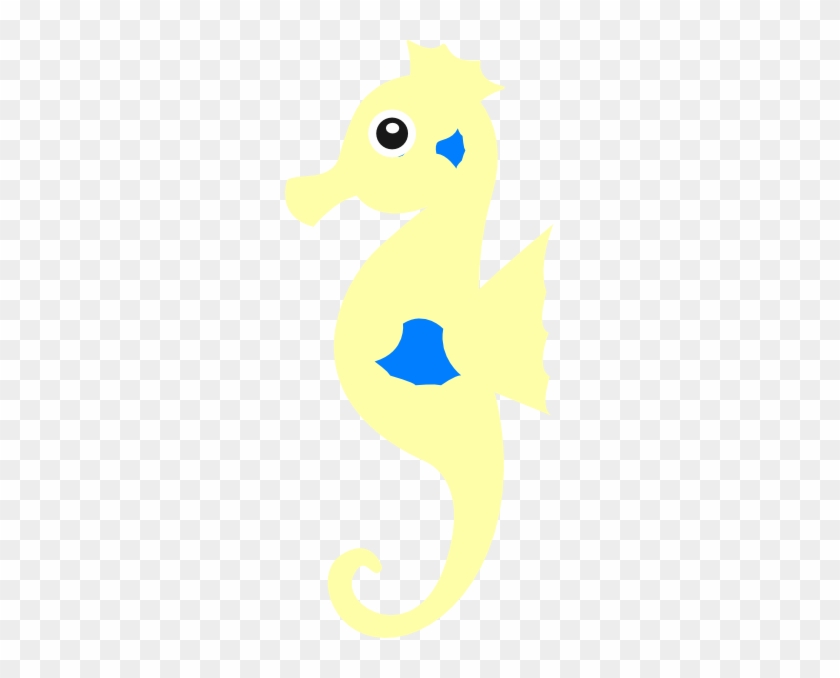 Sea Horse Clip Art At Clker Com Vector Clip Art Online - Cartoon #1377455