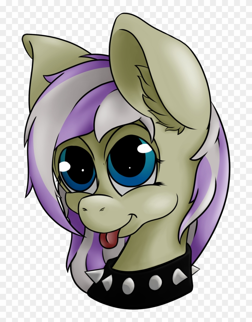 Thexiiilightning, Bust, Choker, Grayscale, Looking - Cartoon #1378635