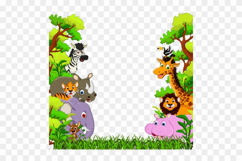 Фотки Jungle Cartoon, Baby Cartoon, Jungle Clipart, - Animal Forest Cartoon  Background - Free Transparent PNG Clipart Images Download