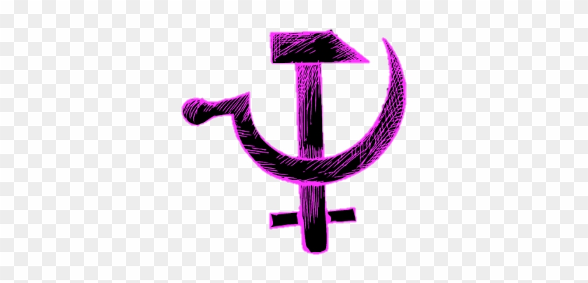 Feminismo Feminista Feminist Comunism Comunismo Symbol - Feminista Comunista #1379442