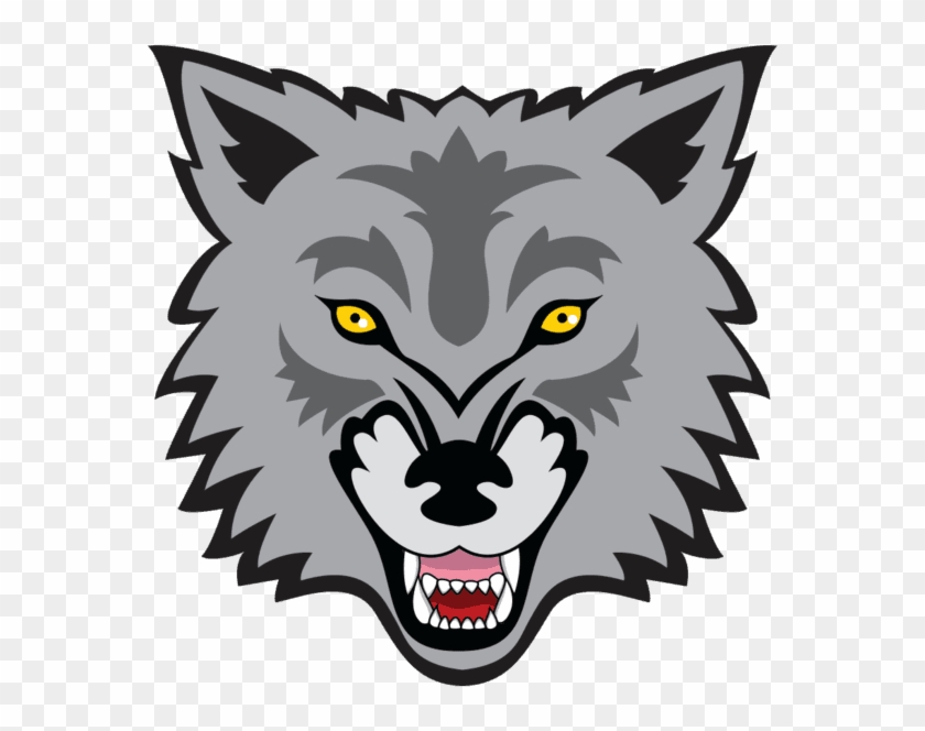 evil wolf face