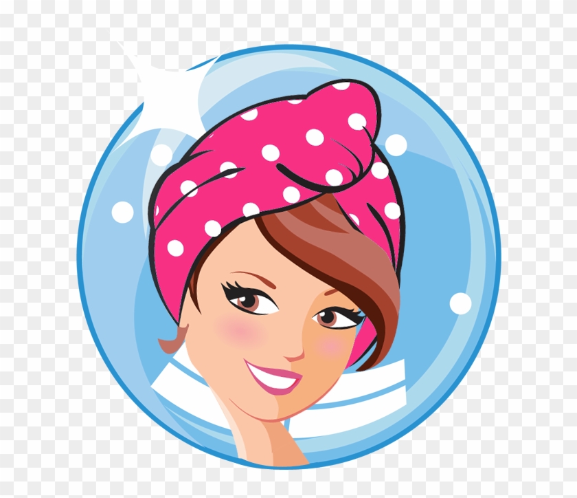 Turbie Twist Girl Smiley, Clip Art, Little Girls, Illustrations, - Turbie Twist #1380714