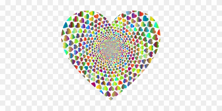 Heart Vortex Spiral Computer Icons - Hearts Vortex #1385713