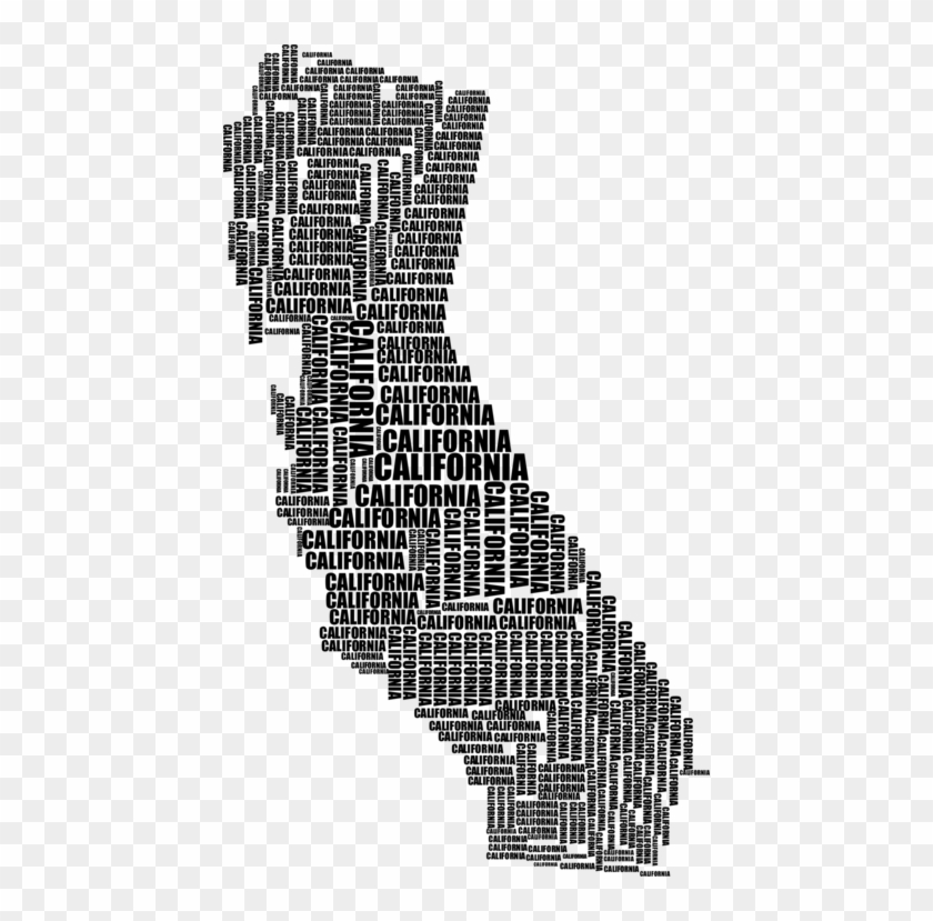 California Typography Typeface Art Building - Clip Art #1386144