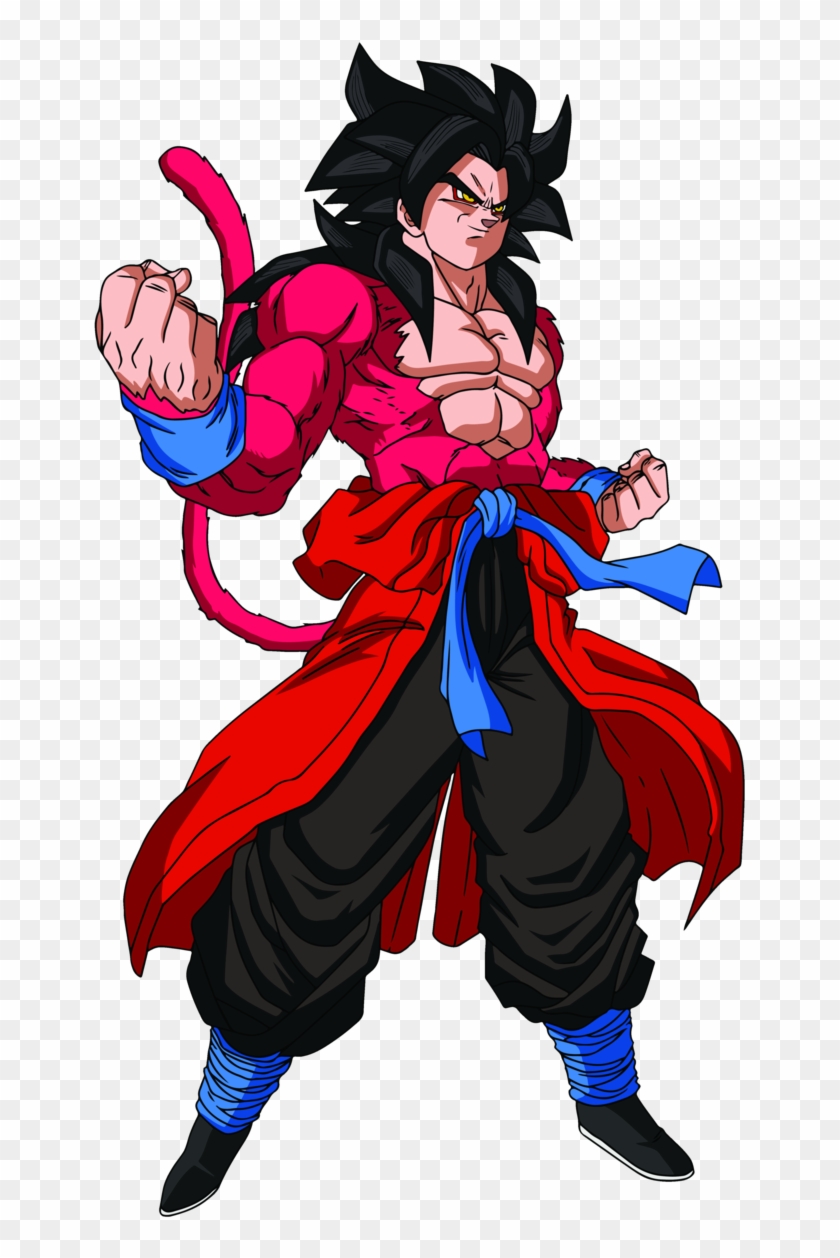 I Decide To Go Back To Do Some Proper Shading On Xeno - Goku Ssj 4 Xeno #216362